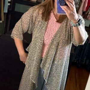 LuLaRoe Animal Print Shirley Cardigan